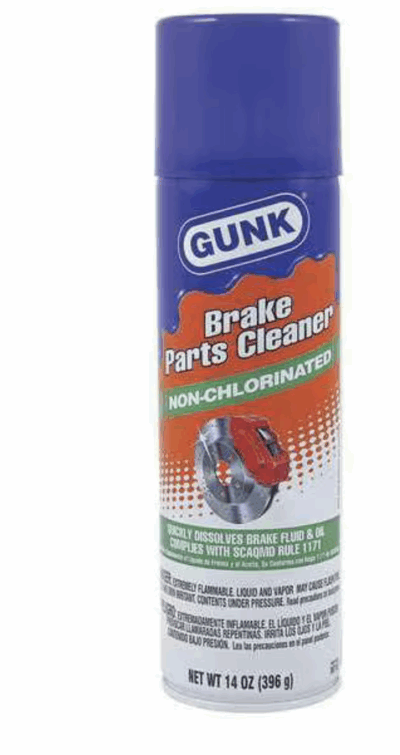 Gunk Non- Chlorinated Brake Part Cleaner Stasher